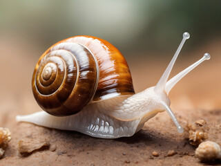 snail closeup