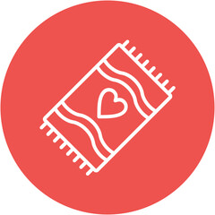 Beach Towel Icon