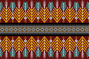 Geometric ethnic pattern seamless design for background ,Tribal geometric seamless patterns, ethnic design, hipster backdrop, wallpaper Background, Design curtain, carpet ,fabric ,textile
