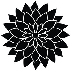 Flower Art  Green icon luck Patrick