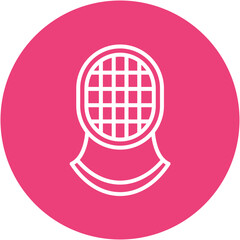 Fencing Mask Icon
