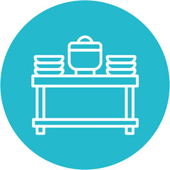Food Prep Station Icon