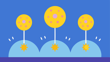These vector illustrations can help convey the concept of exosome treatments for enlarged pores in a visually appealing and informative manner.