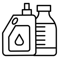 Obraz premium Detergent Icon