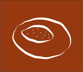 uzbek bread.eps