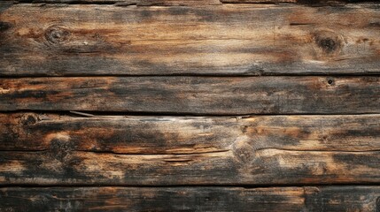The texture of weathered wood planks reveals natural rustic patterns