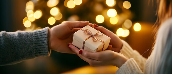 Romantic Moment of Giving a Gift &ndash; Ideal for Jewelry and Perfume Brands in China