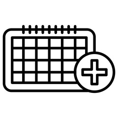 Obraz premium Schedule Procedure Icon