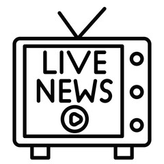 Live News Icon