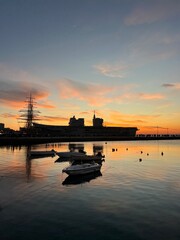 su set over the gulf of Trieste