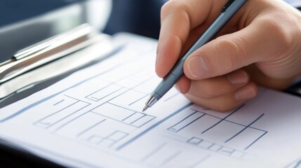 Business consultants in a meeting, Japanese