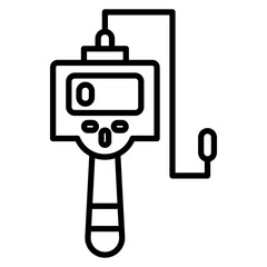 Pipe Inspection Camera Icon