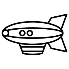 Airship Icon © Icons Studio