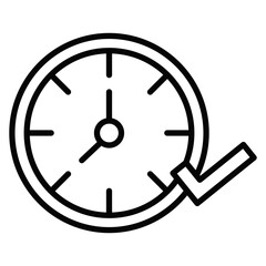 Clock In Icon