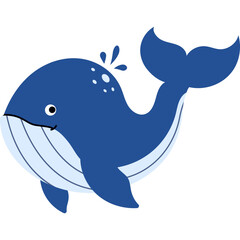 Whale Illustration Vector