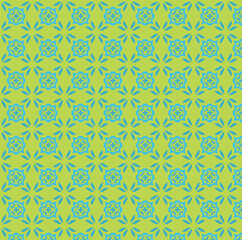 Fototapeta premium Mixed pattern original design and digital drawing. It can be used in web, wallpaper, ceramic and fabric designs.