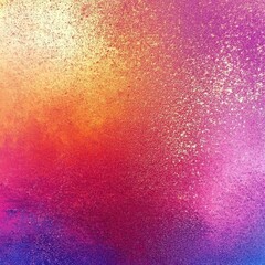 Fototapeta premium Abstract composition featuring blended vibrant colors and speckled textures