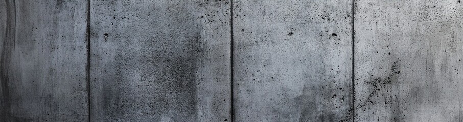 Obraz premium Grey concrete wall texture with vertical lines.