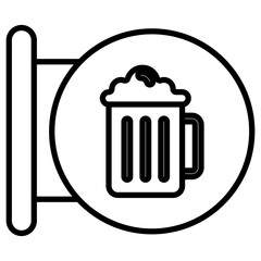 Beer Sign Icon