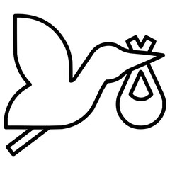 Stork Icon