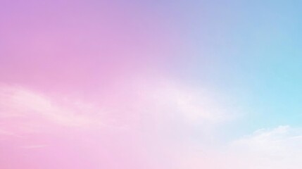 Obraz premium Beautiful sky showing gradient colors of pink and blue