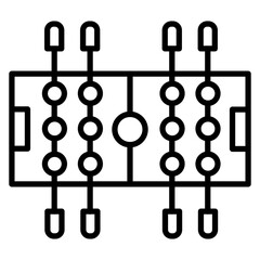 Foosball Table Icon