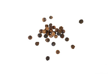 pile of peppercorns isolated on white or transparent png