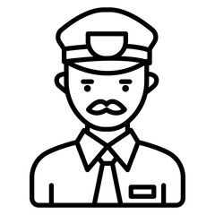Bus Driver Icon