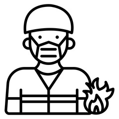 Firefighter Icon