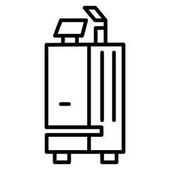 Disinfection Robot Icon