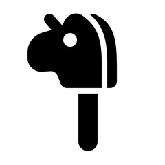 unicorn toy glyph style