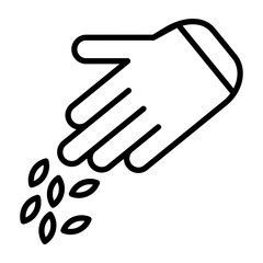 Seed Hand Icon