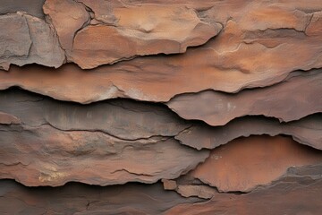 Fototapeta premium Layered Rusty Metal Texture Background