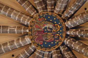 Close up of Valencia Cathedral