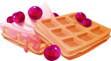 Belgian Waffles Clipart