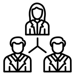 Cross-Team Collaboration Icon