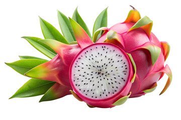 dragon fruit isolated on transparent background png