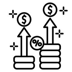 Profit Margin Icon