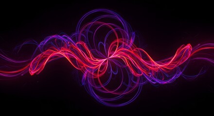 abstract red smoke