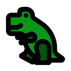 dinosaur fill color style