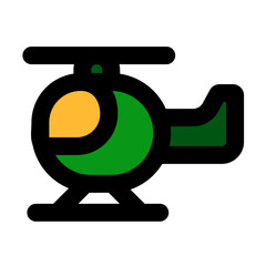 helicopter fill color style