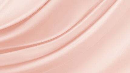 Seamless Blush Pink Silk Background with Slightly Wrinkled Texture