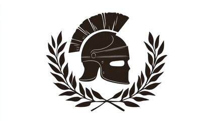 Roman Helmet Laurel Wreath Symbolism