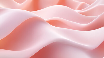 Seamless Blush Pink Silk Background with Subtly Wrinkled Texture