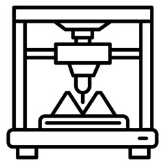 Powder Bed Fusion Icon