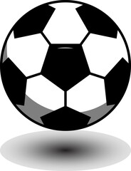 Fototapeta premium Simple Sport Ball Graphic for Web and Print