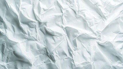 Fototapeta premium crumpled white paper texture