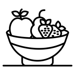 Fruit Bowl Icon