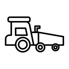 Asphalt Paver Icon