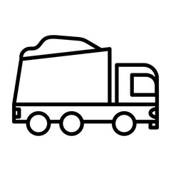 Concrete Truck Icon